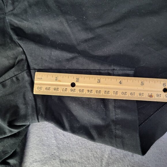 a new day Womens SZ 4 Stretch Black Flat Front Chino Shorts Target - Picture 5 of 8